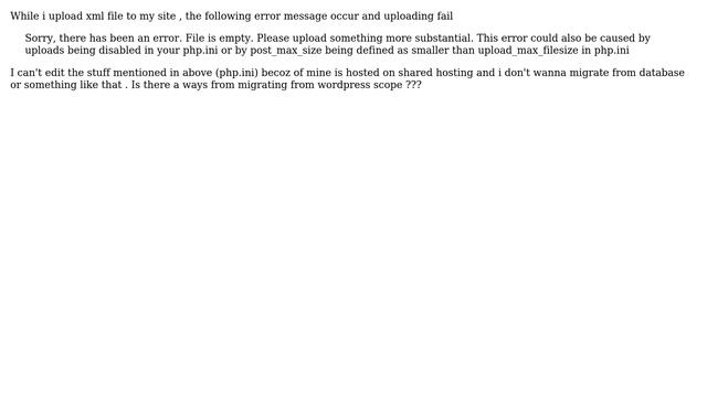 Wordpress: Can't import xml file (2 Solutions!!) смотреть онлайн