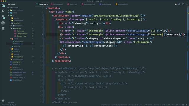 GraphQL w/ Laravel & Vue - Vue Apollo Queries - Part 3 смотреть онлайн