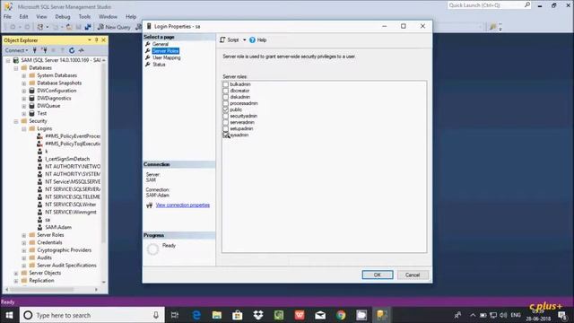 How To Reset sa Password in Sql Server смотреть онлайн