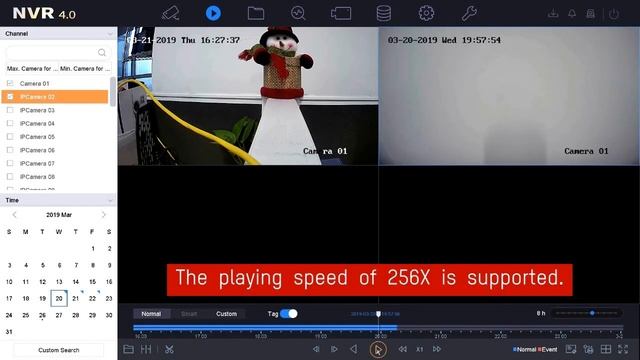 How to Operate Synchronous Playback on NVR GUI 4.0 смотреть онлайн