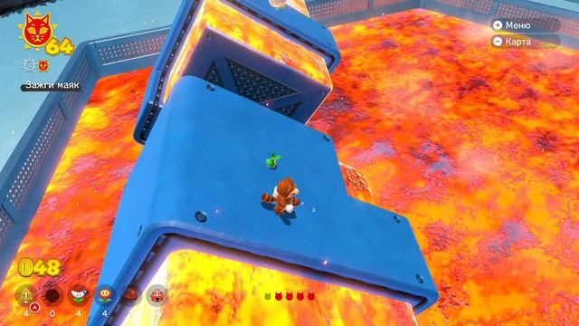 Прохождение Super Mario 3D World + Bowser's Fury {Switch} часть 10 — Остров Котоус смотреть онлайн