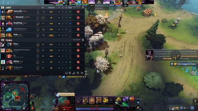 ЛУЧШИЙ САППОРТ НОВОГО ПАТЧА!? Bounty Hunter 7.33с dota 2 смотреть онлайн