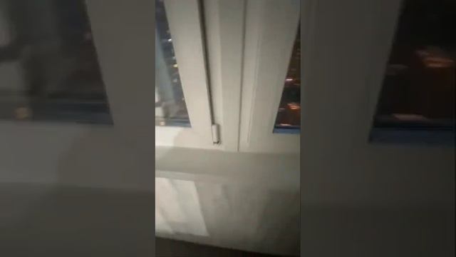 Стеклянная дверь на балкон. Заменили сэндвич на стеклопакет, а чего скрывать от гостей порядок? смотреть онлайн