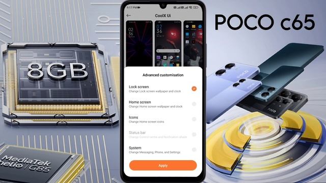 POCO C65 - How to Set Display Fingerprint Lock | POCO C65 Under Display Fingerprint Lock смотреть онлайн