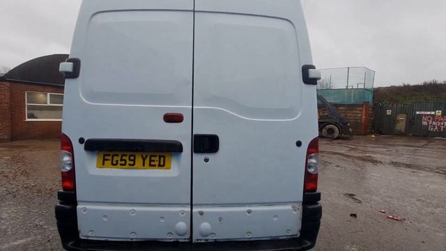 Fg59yed 2009 RENAULT MASTER MWB SPECIAL EDITION MM35dci 100 Extra Medium Roof Van смотреть онлайн