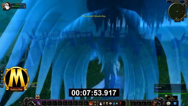 Level 1 Gnome Run To Darnassus (1 Death shortcut) | World of Warcraft Classic смотреть онлайн
