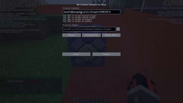 Minecraft - LEGO MOD with only one command block! смотреть онлайн