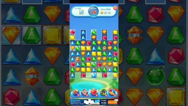 Jewel Crush ? - Jewels & Gems Match 3 Legend 2020 Level 446 ⭐⭐ no Booster ? Android Gameplay ✅ смотреть онлайн