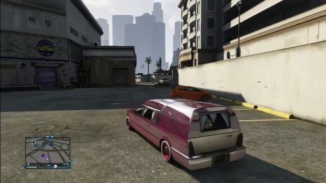 GTA V Online: Modded Chrome Hearse 1.08 смотреть онлайн