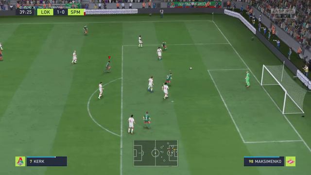 FIFA 22 (РФПЛ) RFPL Lokomotiv Moscow vs Spartak Moscow gemplay PS5 [4K 60FPS] смотреть онлайн