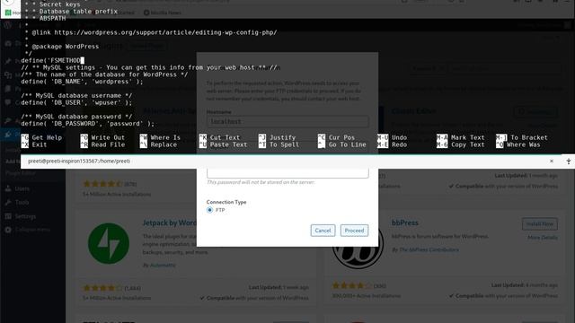 #SOLVED Ftp username and password while installing plugins/themes in wordpress on localhost смотреть онлайн