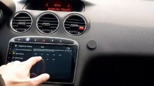 Налаштування бортового компютера пежо 308 андроід магнітола