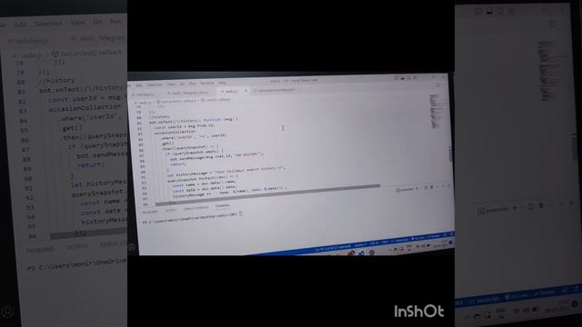 Telegram chat bot using holidays API along with occasion firebase database смотреть онлайн