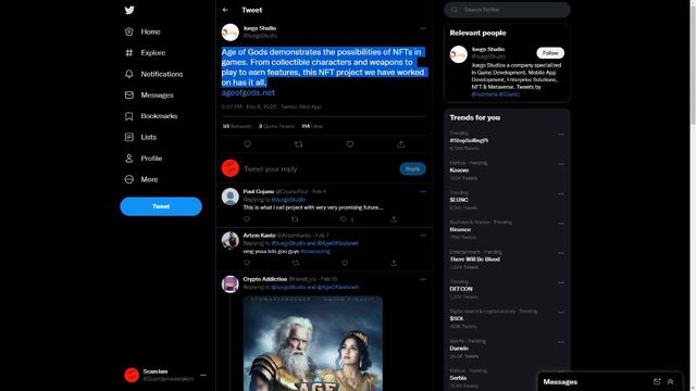 How to Vet a Crypto Project. Let's Look at Age of Gods смотреть онлайн