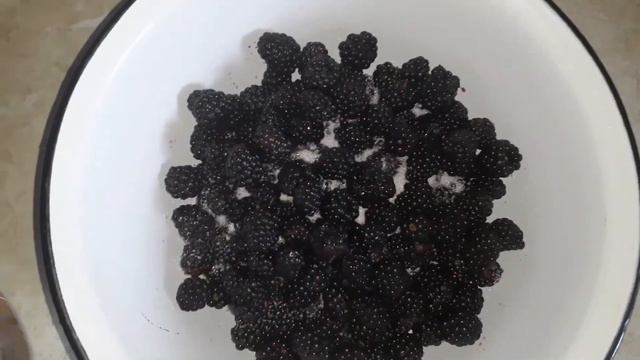 Ежевиканы қысқа  сақтау.  Ежевика на зиму. (қазақша рецепт)