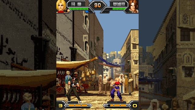 The King Of Fighters 2013 - Java Game (Blue Mary) смотреть онлайн