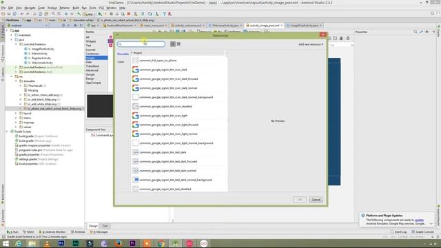 Android Studio online Firebasedemo app Hindi Tutorial 11# Design Post Image Activity Part 1 смотреть онлайн