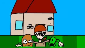 Plants vs Zombies|Анимационный 2D Клип|За тобой цветы @JF_Voice