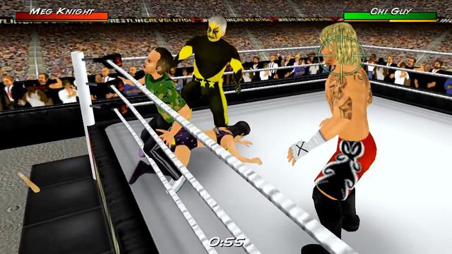 Wrestling Revolution 3D - Battle Royale смотреть онлайн