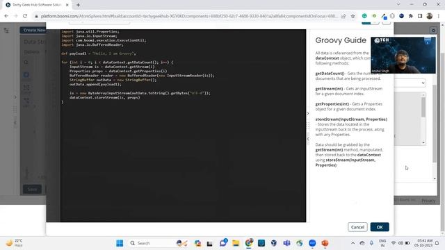 How to use Groovy and JavaScript in BOOMI - A Tech Talk by TGH Experts, Anshul Singh смотреть онлайн