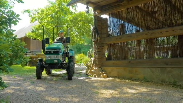 Обзор минитрактора Grasshopper GH 220 смотреть онлайн