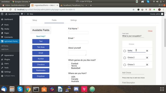 WordPress Angular Contact Form смотреть онлайн