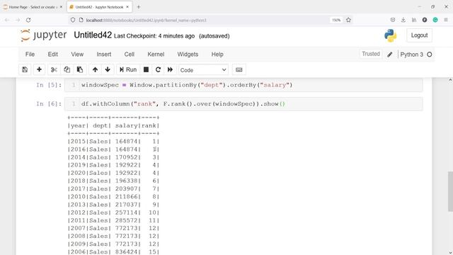 PySpark Tutorial 27: PySpark dense_rank vs rank | PySpark with Python смотреть онлайн