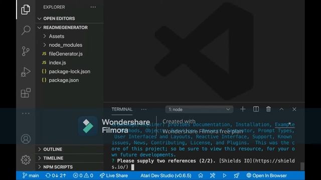 Creating A Professional ReadMe.md Generator! смотреть онлайн