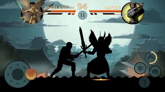 Shadow Fight 2, Angel Knight Vs Lynx Army смотреть онлайн