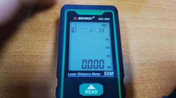 SNDWAY SW-50G - калибровка электронного уровня