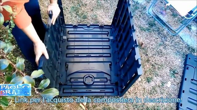 Unboxing e montaggio Bidone compostaggio Eco master by Paolo Brada DIY смотреть онлайн