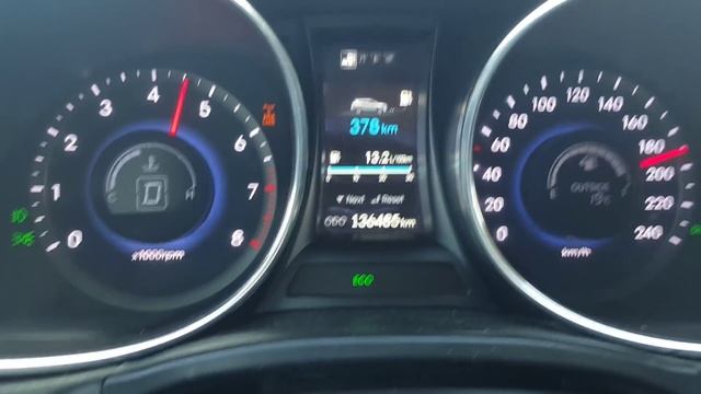 Hyundai Santa Fe 3.3L (2014) - Topspeed