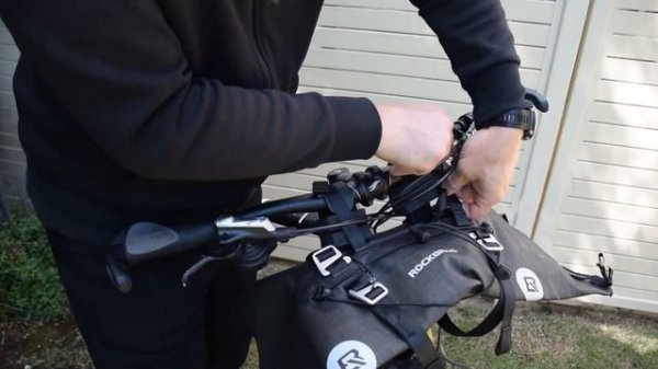 RockBros Handlebar Bag Setup Install