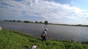 Астраханская рыбалка на реке Бузан.