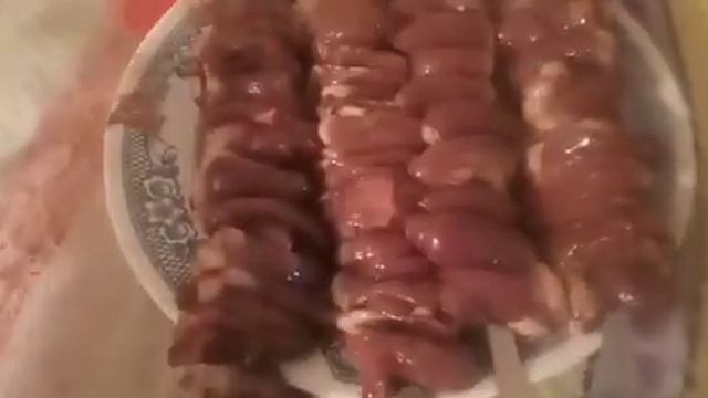 шашлык из сердечек куриных смотреть онлайн