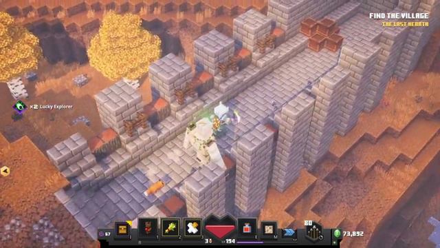 Minecraft Dungeons Pumpkin Pastures Rune Location to Unlock the Secret Mission (???) смотреть онлайн
