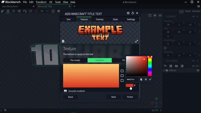 [ TUTORIAL ] CARA MEMBUAT TEXT 3D MINECRAFT DI BLOCKBENCH смотреть онлайн