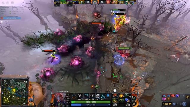 ФЕЙКА С ИНТА 2023? БЕСКОНЕЧНЫЕ АСТРАЛЫ 7.34?DARK WILLOW DOTA 2 смотреть онлайн