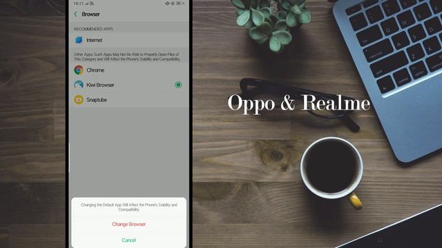 How to set kiwi Browser as Default browser in any smart phone || Oppo/vivo/Realme/Mi/Samsung || смотреть онлайн