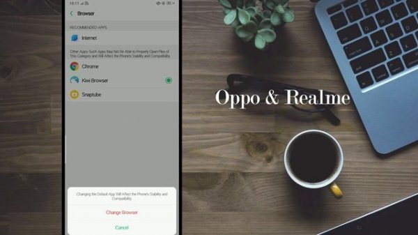How to set kiwi Browser as Default browser in any smart phone || Oppo/vivo/Realme/Mi/Samsung ||