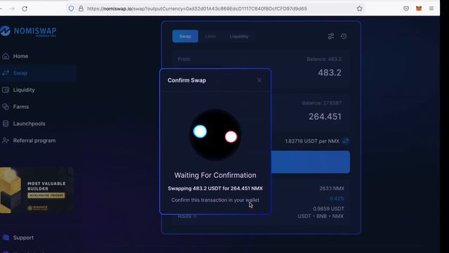 Как можно преумножить 500$. Кладу под 300% на стейкинг в Nomiswap смотреть онлайн