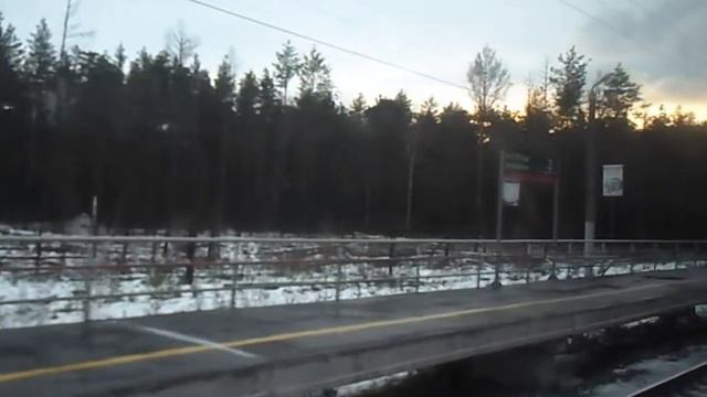 Электропоезд ЭД9Э-0045, участок Дербышки - Юдино смотреть онлайн