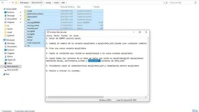 Error: MySQL shutdown unexpectedly. - Error: MySQL se apagó inesperadamente. смотреть онлайн