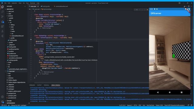 QR code scanner for Web, Android & iOS | Flutter (2022) смотреть онлайн