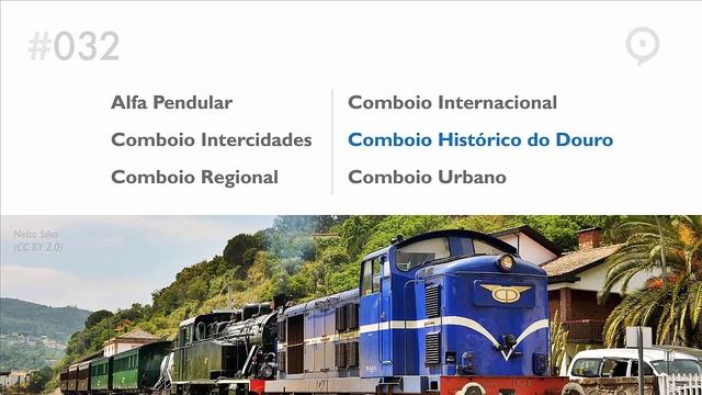 Learn European Portuguese (Portugal) - Vocabulary - At The Train Station