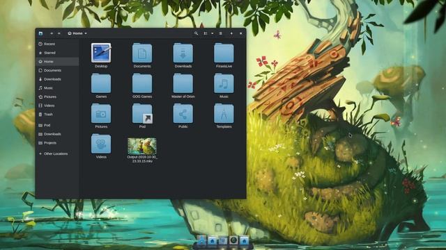 Arch Linux GNOME Flashback Compiz-Manjaro Demonstration смотреть онлайн