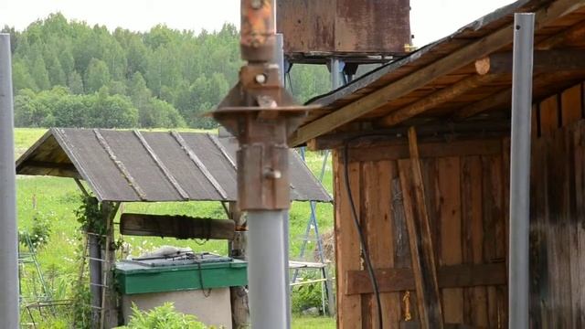 Монтаж винтовых свай .MOV