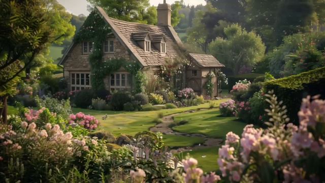 English Spring Garden Ambience 🌸ㅣ3 Hours Of Birdsong Soundscape And Cottagecore