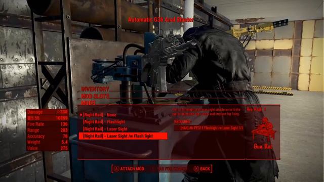 Fallout 4 | Automatic g36 mod review/gameplay | смотреть онлайн