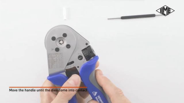 ILME CCPZ RN manual crimping tool - tutorial смотреть онлайн